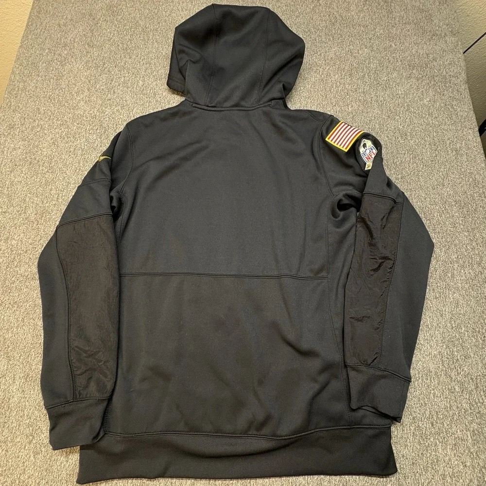 New Orleans‎ Saints Hoodie Salute To Service Nike Dri-Fit Mens M